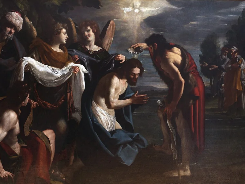 1595-Emilio Savonanzi - Battesimo di Cristo